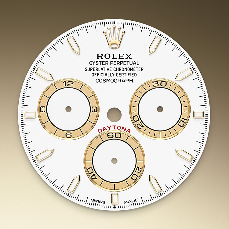 Rolex Cosmograph Daytona | 126503 | Cosmograph Daytona | Light dial | The tachymetric scale | White dial | Yellow Rolesor | M126503-0001 | Men Watch | Rolex Official Retailer - Srichai Watch