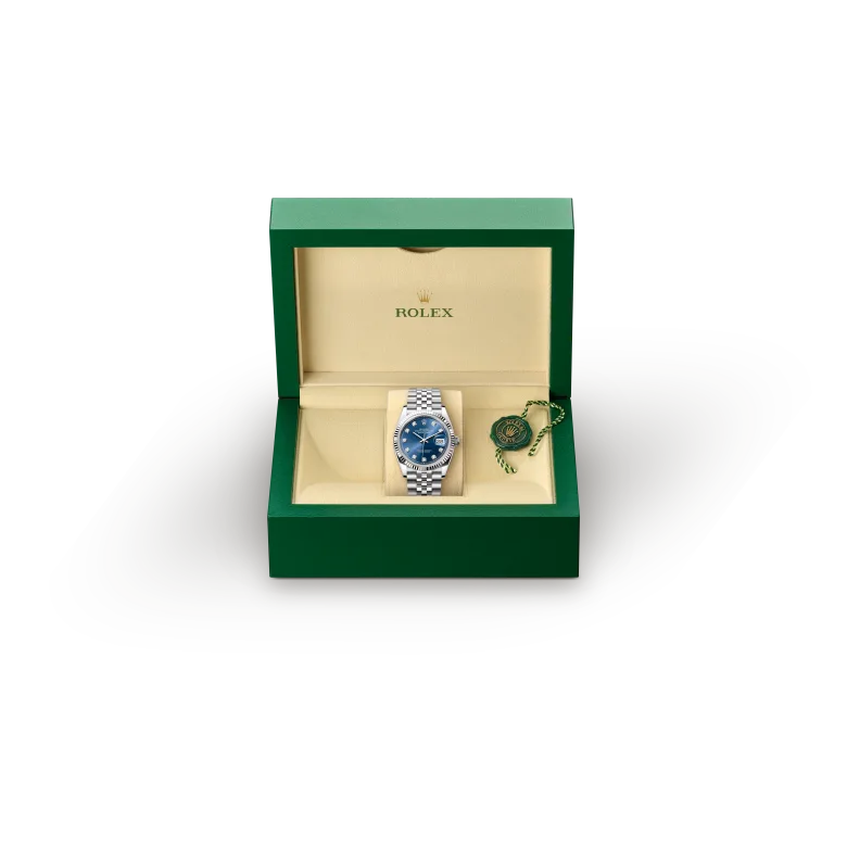 Rolex Datejust in White Rolesor - combination of Oystersteel and white gold, M126234-0037 - Srichai Watch Rolex Datejust in White Rolesor - combination of Oystersteel and white gold, M126234-0037 - Srichai Watch