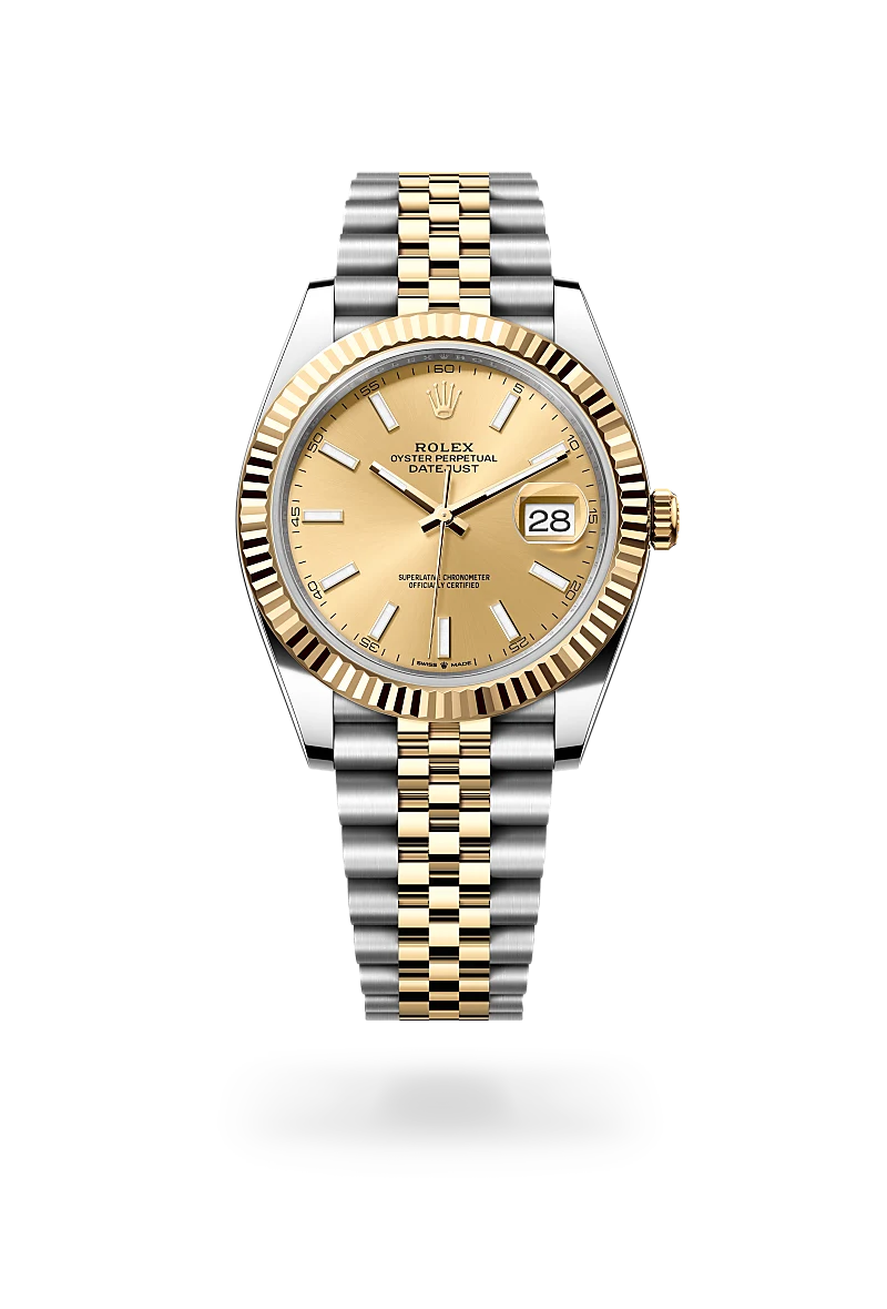 Rolex Datejust in Yellow Rolesor - combination of Oystersteel and yellow gold, M126333-0010 - Srichai Watch