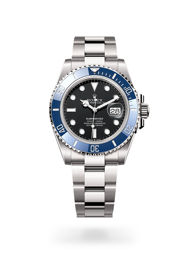 Rolex Submariner in 18 ct white gold, M126619LB-0003 - Srichai Watch