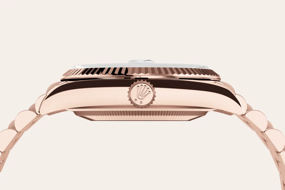 Rolex Day-Date in 18 ct Everose gold, M128235-0070 - Srichai Watch Rolex Day-Date in 18 ct Everose gold, M128235-0070 - Srichai Watch