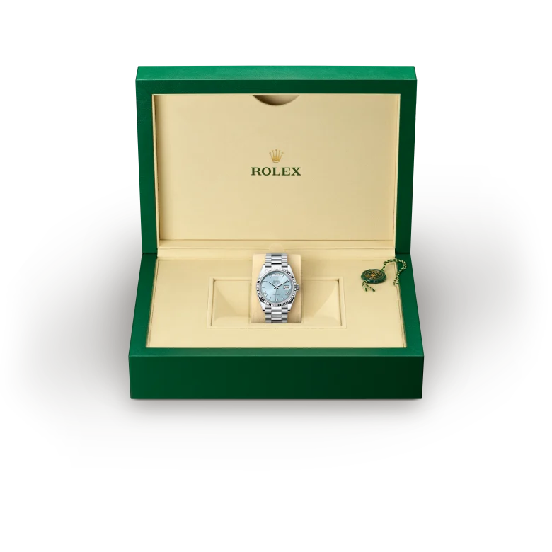 Rolex Day-Date in Platinum, M128236-0018 - Srichai Watch Rolex Day-Date in Platinum, M128236-0018 - Srichai Watch