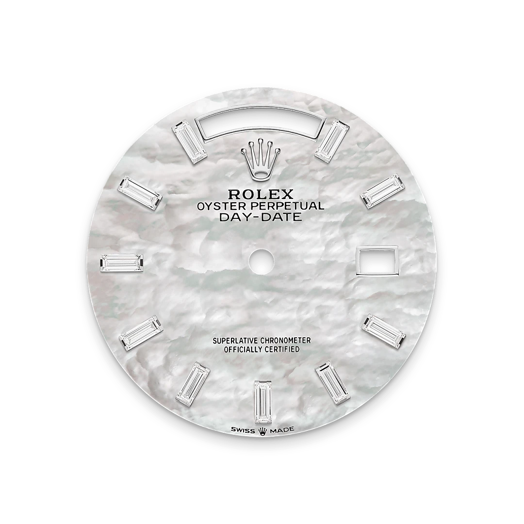 Rolex Day-Date in 18 ct white gold, M128239-0065 - Srichai Watch Rolex Day-Date in 18 ct white gold, M128239-0065 - Srichai Watch