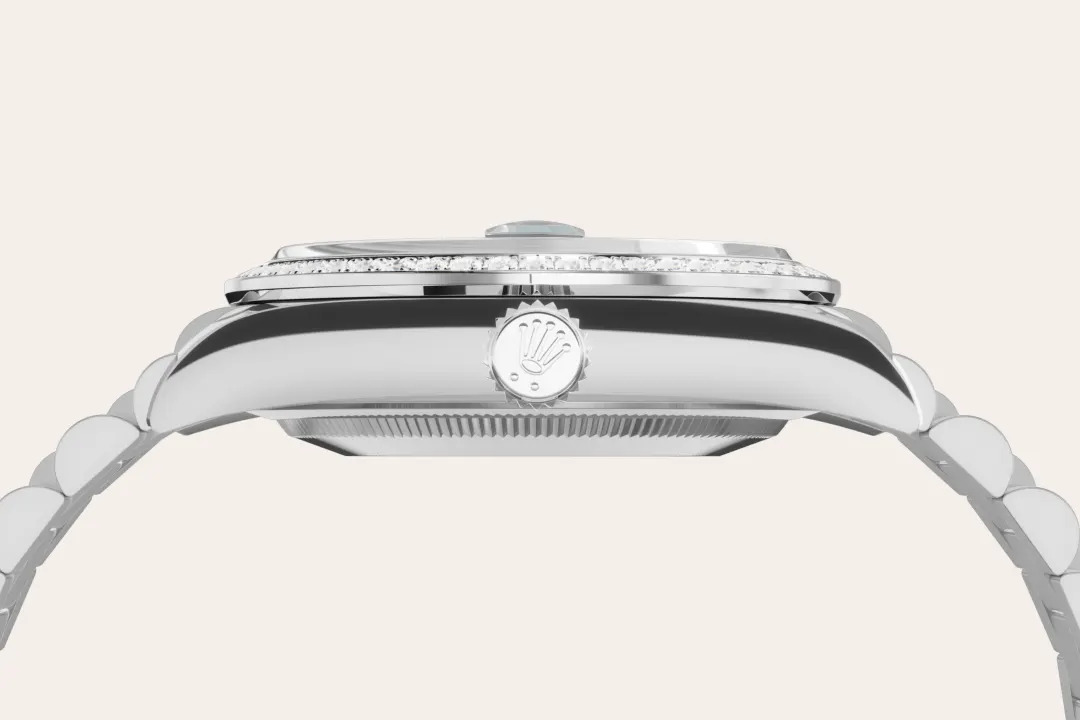 Rolex Day-Date in 18 ct white gold, M128349RBR-0031 - Srichai Watch Rolex Day-Date in 18 ct white gold, M128349RBR-0031 - Srichai Watch