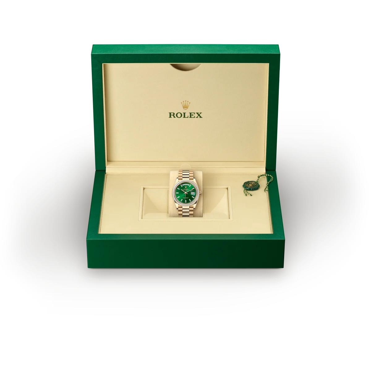 Rolex Day-Date in 18 ct yellow gold, M128398TBR-0035 - Srichai Watch Rolex Day-Date in 18 ct yellow gold, M128398TBR-0035 - Srichai Watch