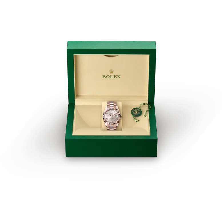 Rolex Day-Date in 18 ct Everose gold, M228235-0001 - Srichai Watch Rolex Day-Date in 18 ct Everose gold, M228235-0001 - Srichai Watch