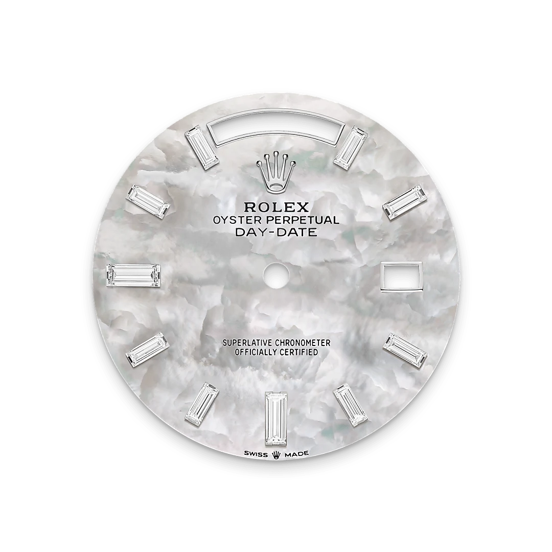 Rolex Day-Date in 18 ct white gold, M228239-0078 - Srichai Watch Rolex Day-Date in 18 ct white gold, M228239-0078 - Srichai Watch