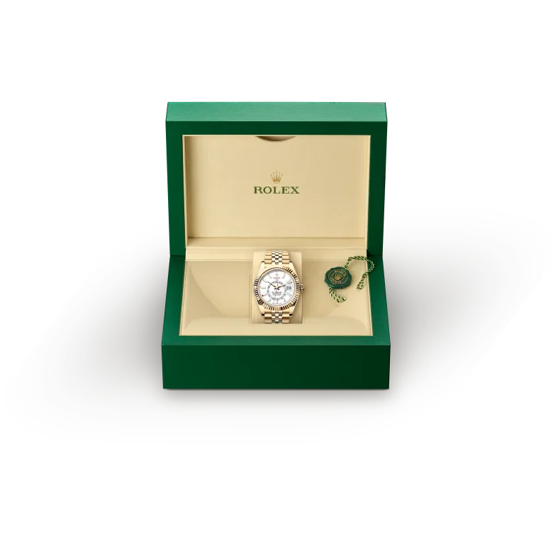 Rolex Sky-Dweller in 18 ct yellow gold, M336938-0006 - Srichai Watch Rolex Sky-Dweller in 18 ct yellow gold, M336938-0006 - Srichai Watch