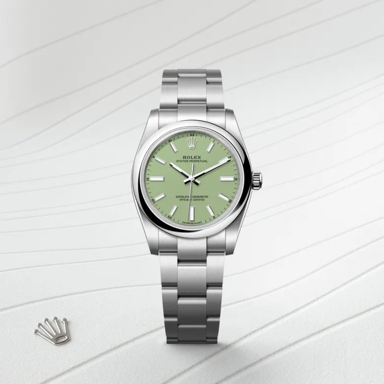 Rolex Oyster Perpetual in Oystersteel, m124200-0006 - Srichai Watch