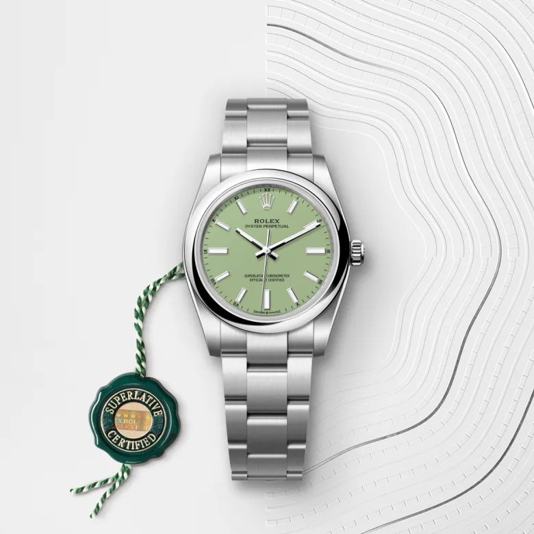 Rolex Oyster Perpetual in Oystersteel, m124200-0006 - Srichai Watch