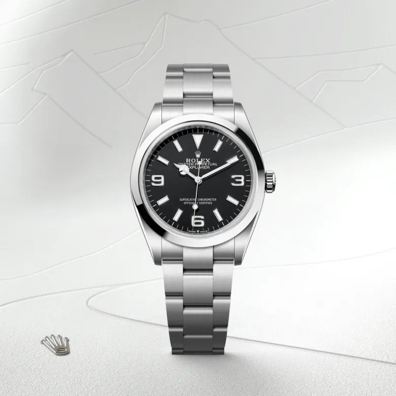 Rolex Explorer in Oystersteel, M124270-0001 - Srichai Watch