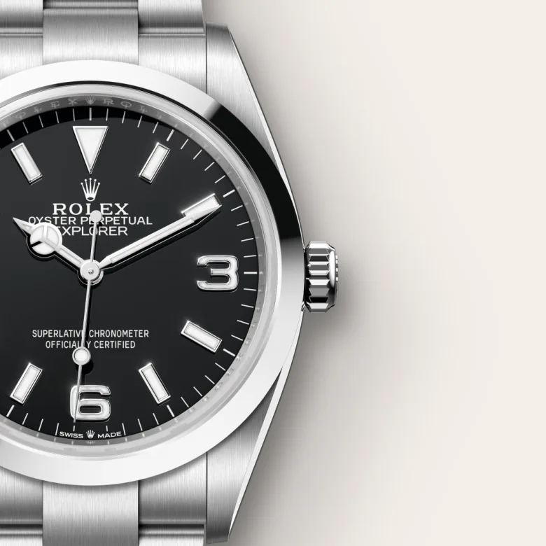Rolex Explorer in Oystersteel, M124270-0001 - Srichai Watch