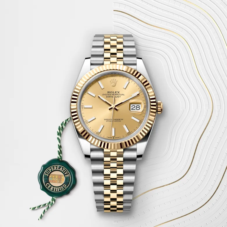 Rolex Datejust in Yellow Rolesor - combination of Oystersteel and yellow gold, M126333-0010 - Srichai Watch