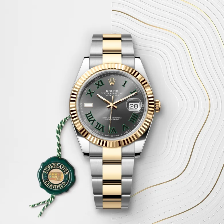 Rolex Datejust in Yellow Rolesor - การผสมผสานระหว่าง Oystersteel และทองคำ, M126333-0019 - Srichai Watch