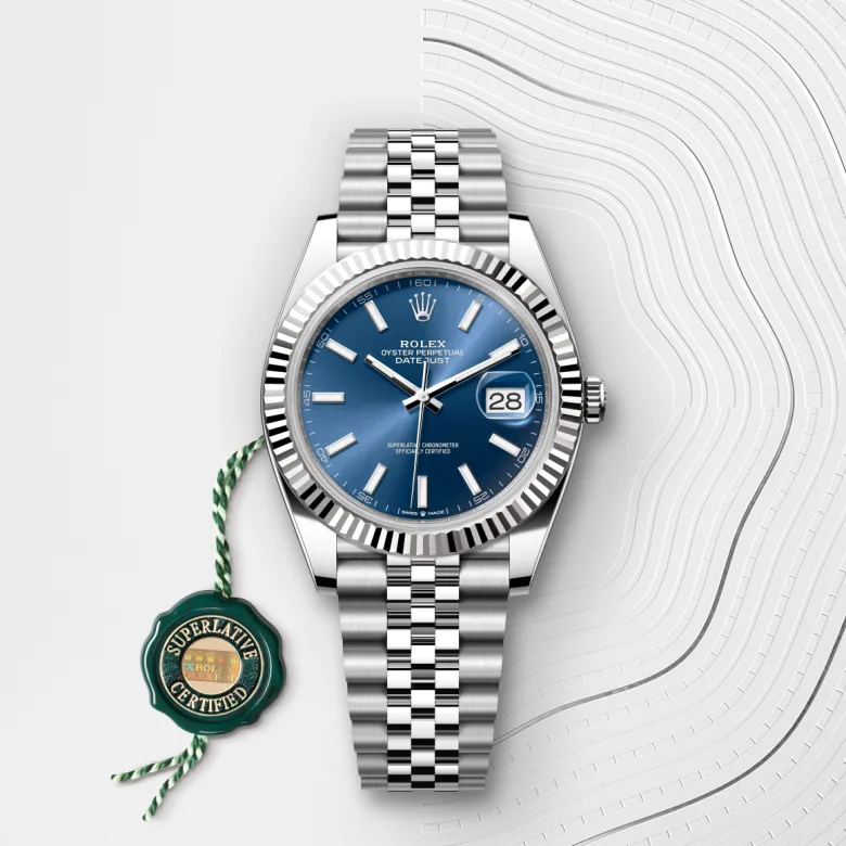 Rolex Datejust in White Rolesor - การผสมผสานระหว่าง Oystersteel และทองคำขาว, M126334-0002 - Srichai Watch