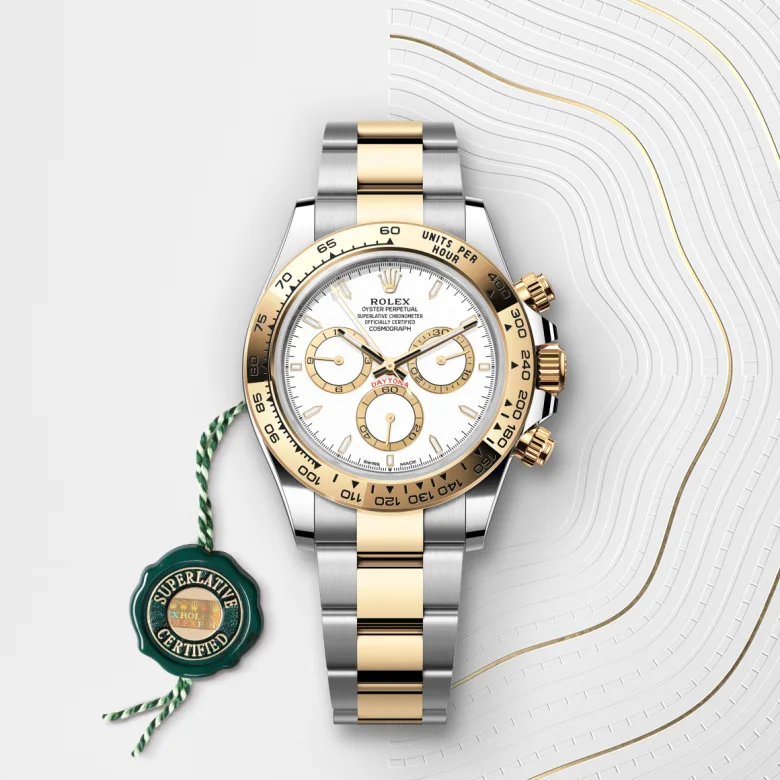Rolex Cosmograph Daytona in Yellow Rolesor - การผสมผสานระหว่าง Oystersteel และทองคำ, m126503-0001 - Srichai Watch