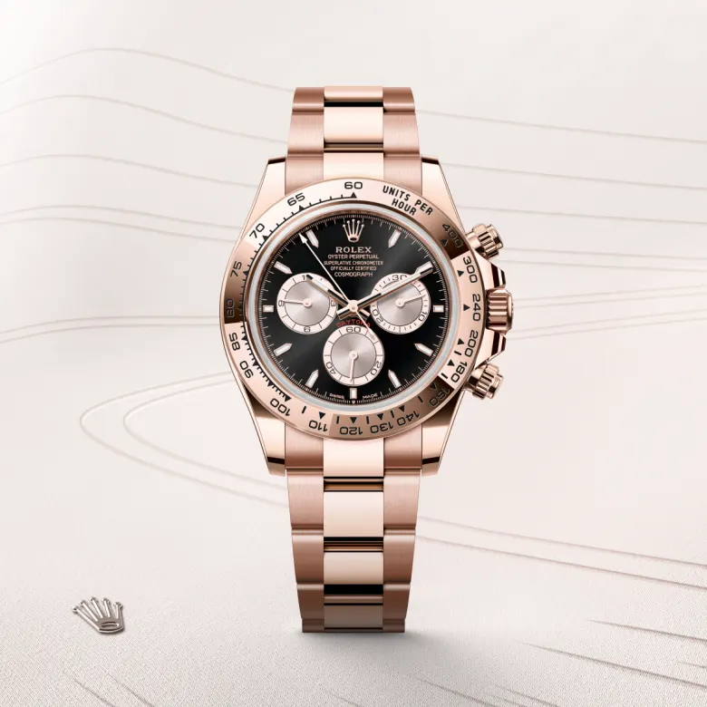 Rolex Cosmograph Daytona in 18 ct Everose gold, M126505-0001 - Srichai Watch
