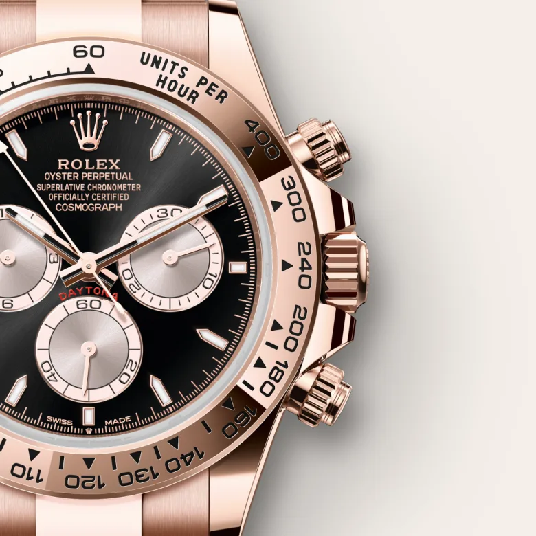 Rolex Cosmograph Daytona in 18 ct Everose gold, M126505-0001 - Srichai Watch