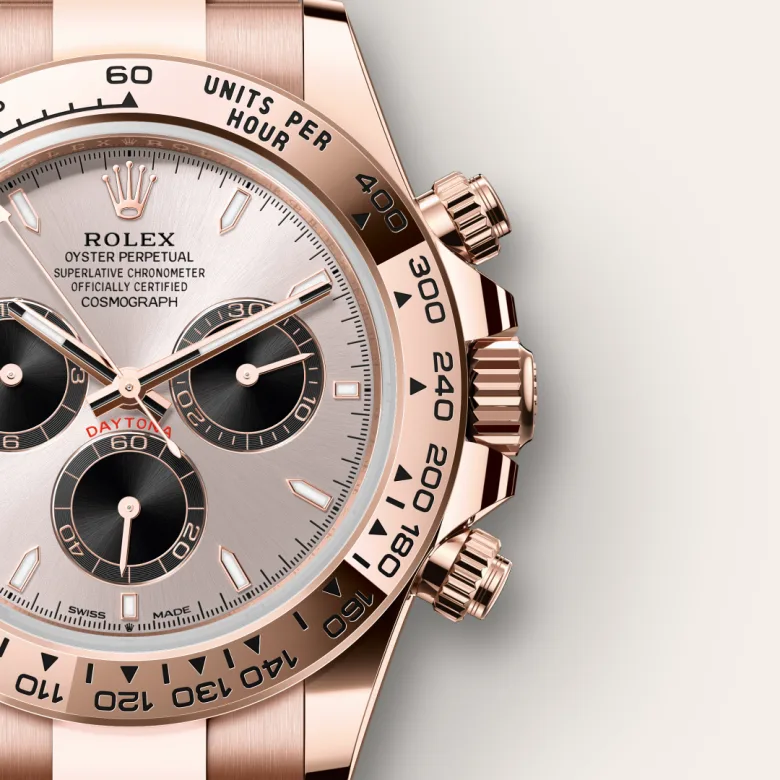 Rolex Cosmograph Daytona in Everose gold 18 กะรัต, m126505-0003 - Srichai Watch