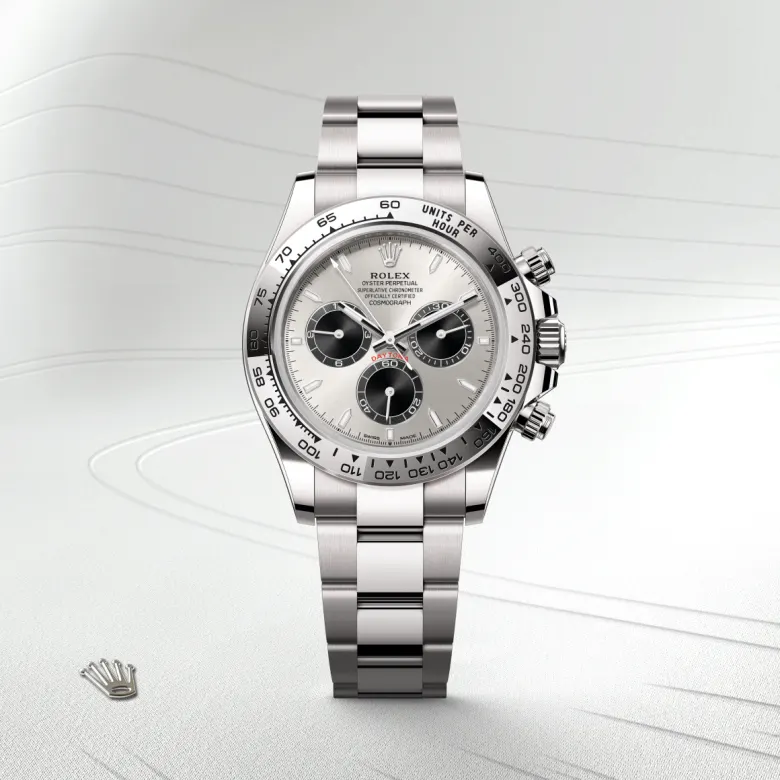 Rolex Cosmograph Daytona in ทองคำขาว 18 กะรัต, m126509-0003 - Srichai Watch