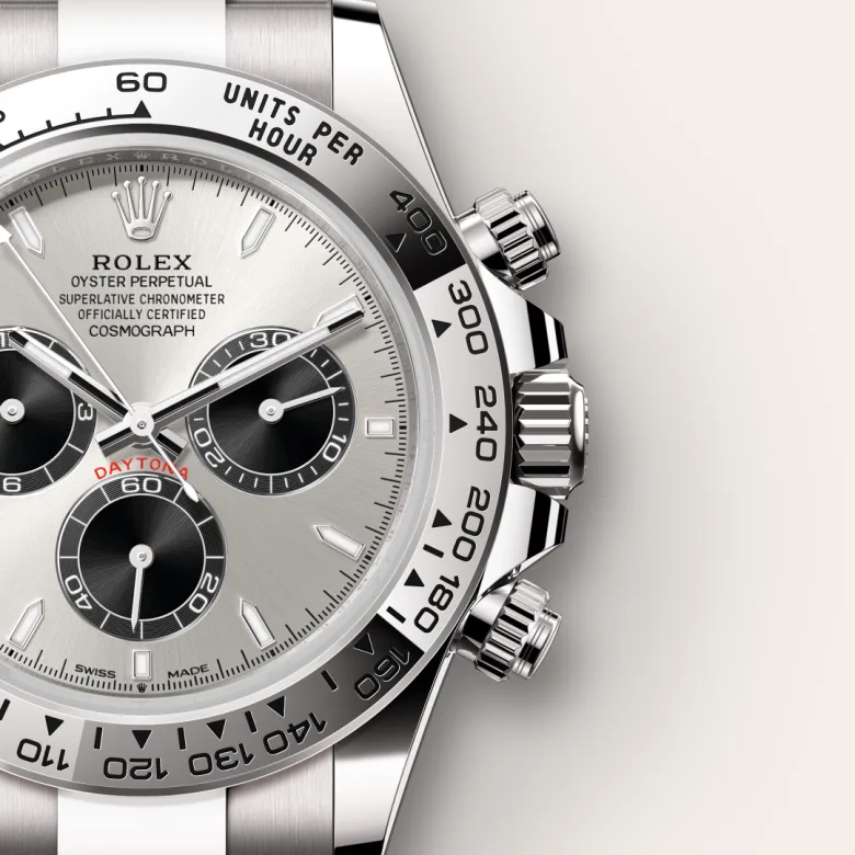 Rolex Cosmograph Daytona in ทองคำขาว 18 กะรัต, m126509-0003 - Srichai Watch