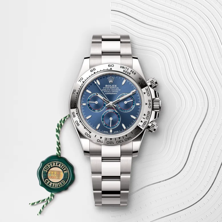 Rolex Cosmograph Daytona in 18 ct white gold, m126509-0005 - Srichai Watch