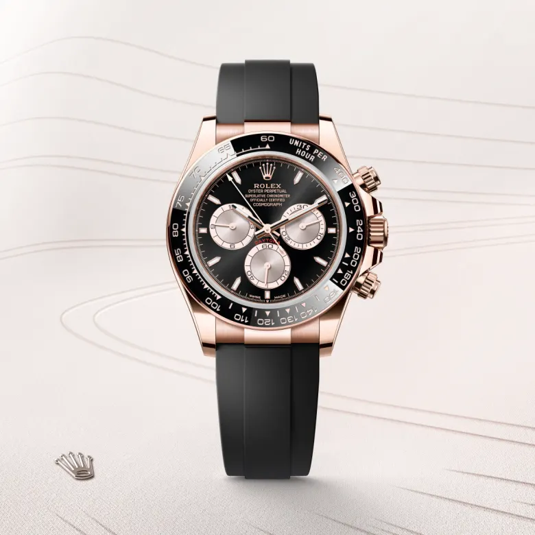 Rolex Cosmograph Daytona in Everose gold 18 กะรัต, m126515ln-0002 - Srichai Watch