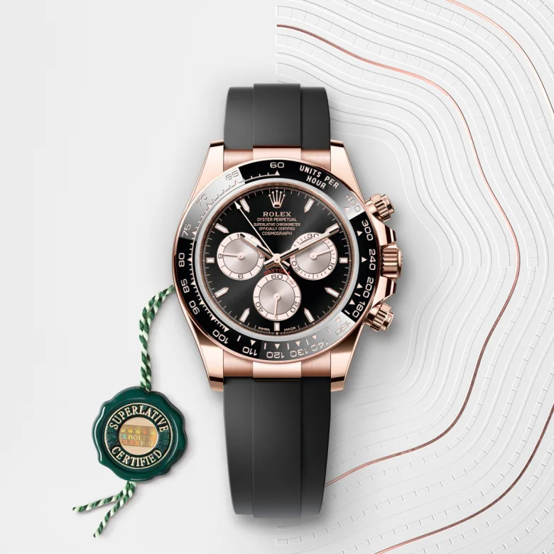 Rolex Cosmograph Daytona in Everose gold 18 กะรัต, m126515ln-0002 - Srichai Watch