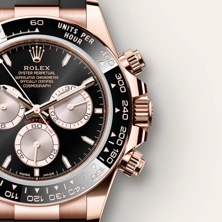 Rolex Cosmograph Daytona in Everose gold 18 กะรัต, m126515ln-0002 - Srichai Watch