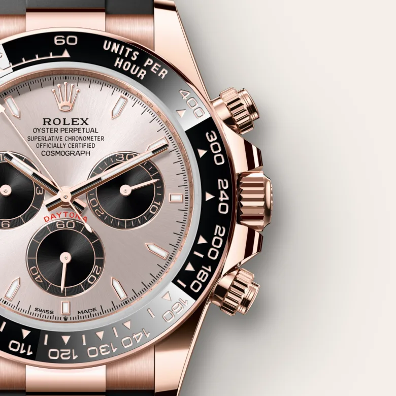 Rolex Cosmograph Daytona in 18 ct Everose gold, M126515LN-0006 - Srichai Watch