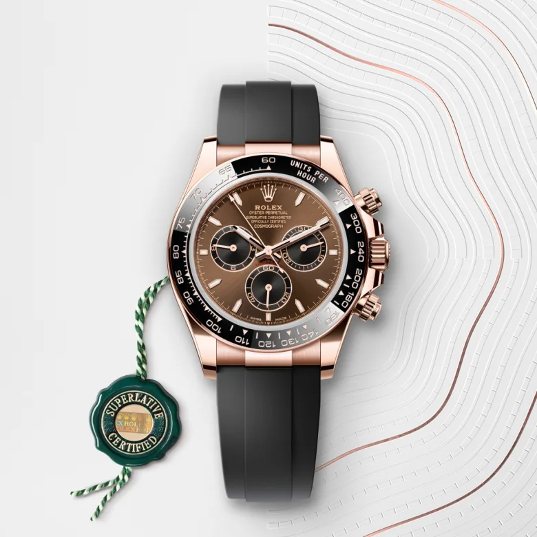 Rolex Cosmograph Daytona in Everose gold 18 กะรัต, m126515ln-0010 - Srichai Watch