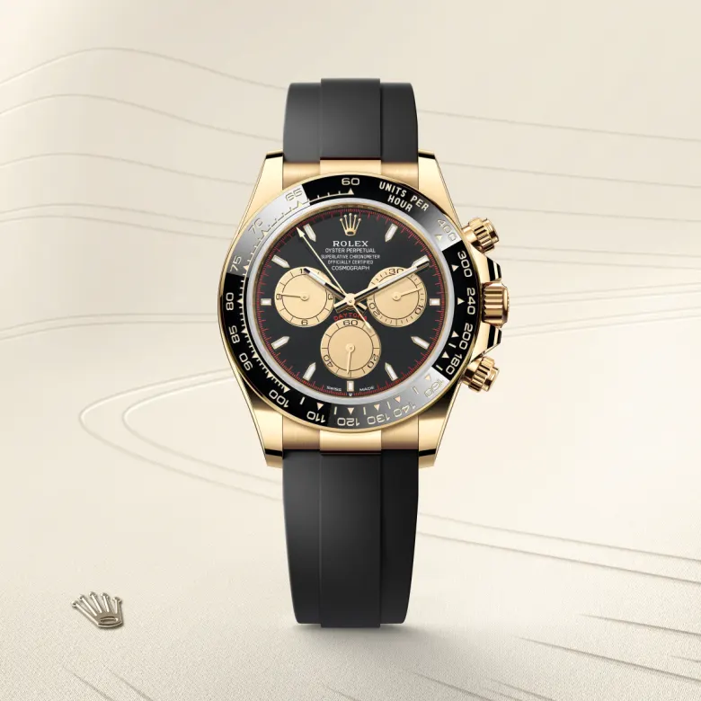 Rolex Cosmograph Daytona in 18 ct yellow gold, m126518ln-0004 - Srichai Watch