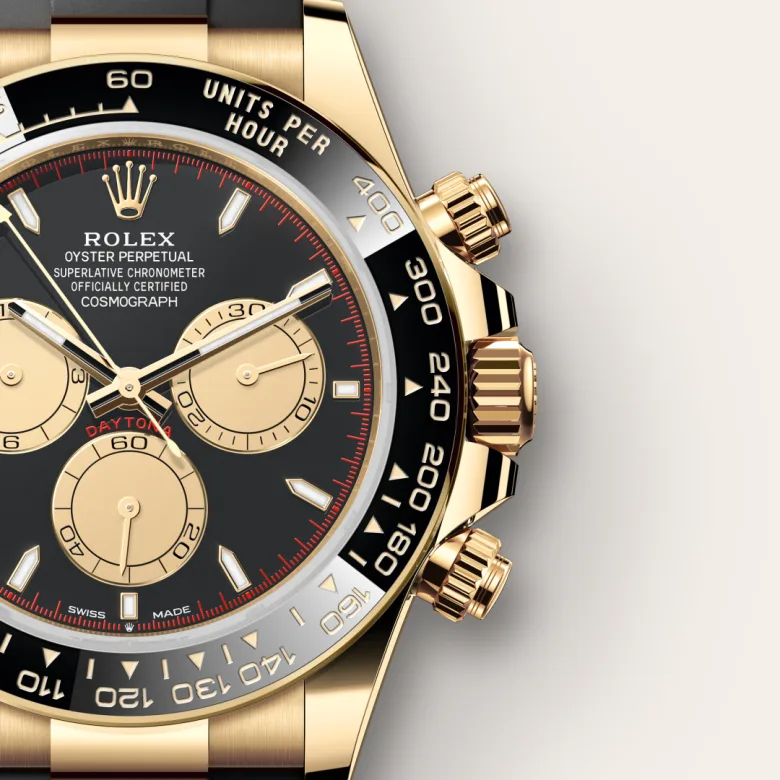 Rolex Cosmograph Daytona in 18 ct yellow gold, m126518ln-0004 - Srichai Watch