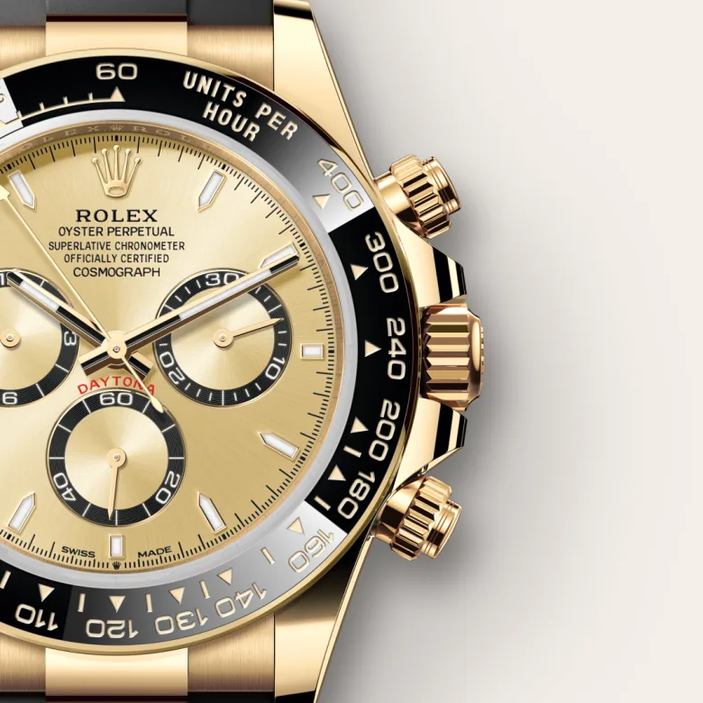 Rolex Cosmograph Daytona in 18 ct yellow gold, m126518ln-0010 - Srichai Watch