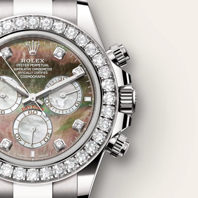 Rolex Cosmograph Daytona in ทองคำขาว 18 กะรัต, m126579rbr-0001 - Srichai Watch