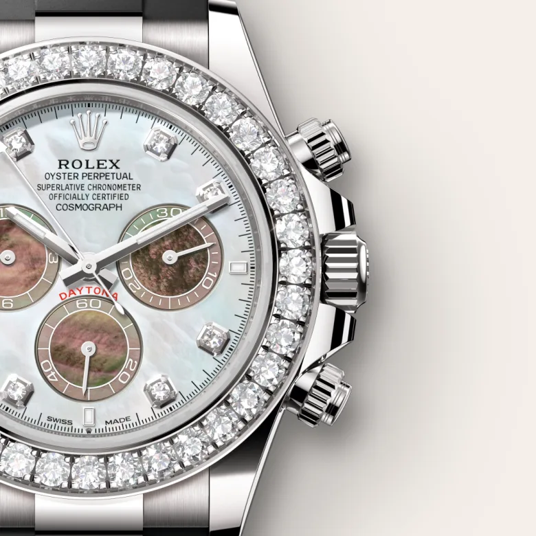 Rolex Cosmograph Daytona in 18 ct white gold, M126589RBR-0001 - Srichai Watch