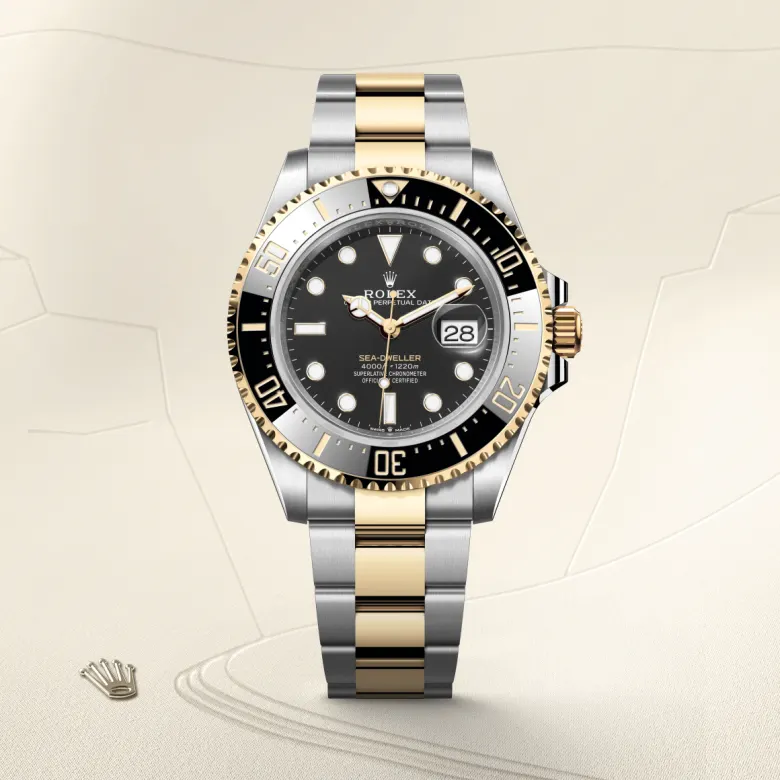 Rolex Sea-Dweller in Yellow Rolesor - การผสมผสานระหว่าง Oystersteel และทองคำ, M126603-0001 - Srichai Watch