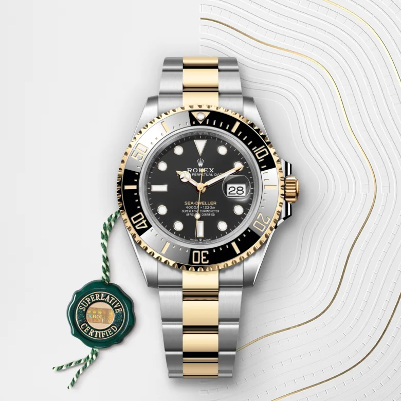 Rolex Sea-Dweller in Yellow Rolesor - การผสมผสานระหว่าง Oystersteel และทองคำ, M126603-0001 - Srichai Watch