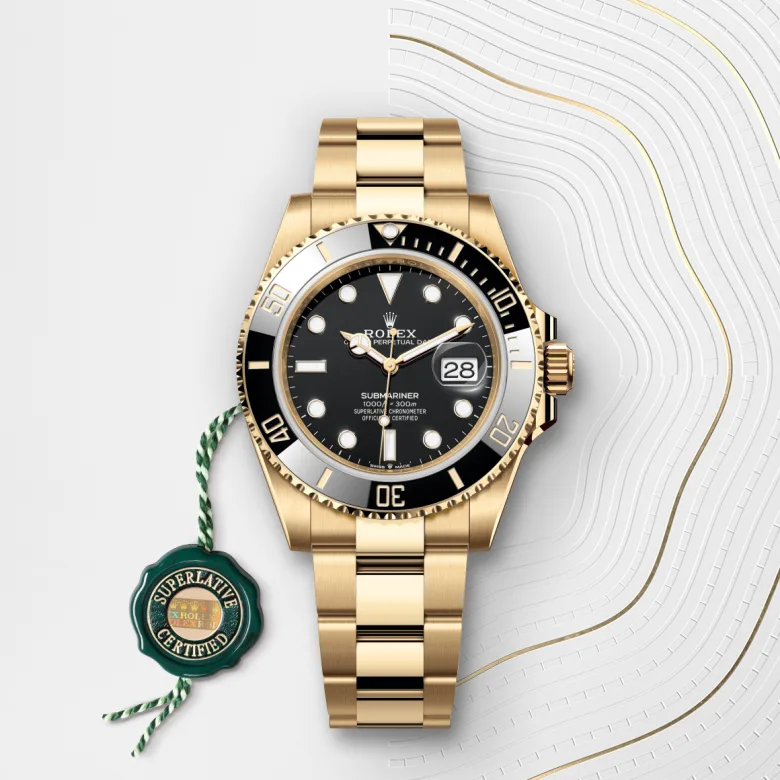 Rolex Submariner in ทองคำ 18 กะรัต, M126618LN-0002 - Srichai Watch