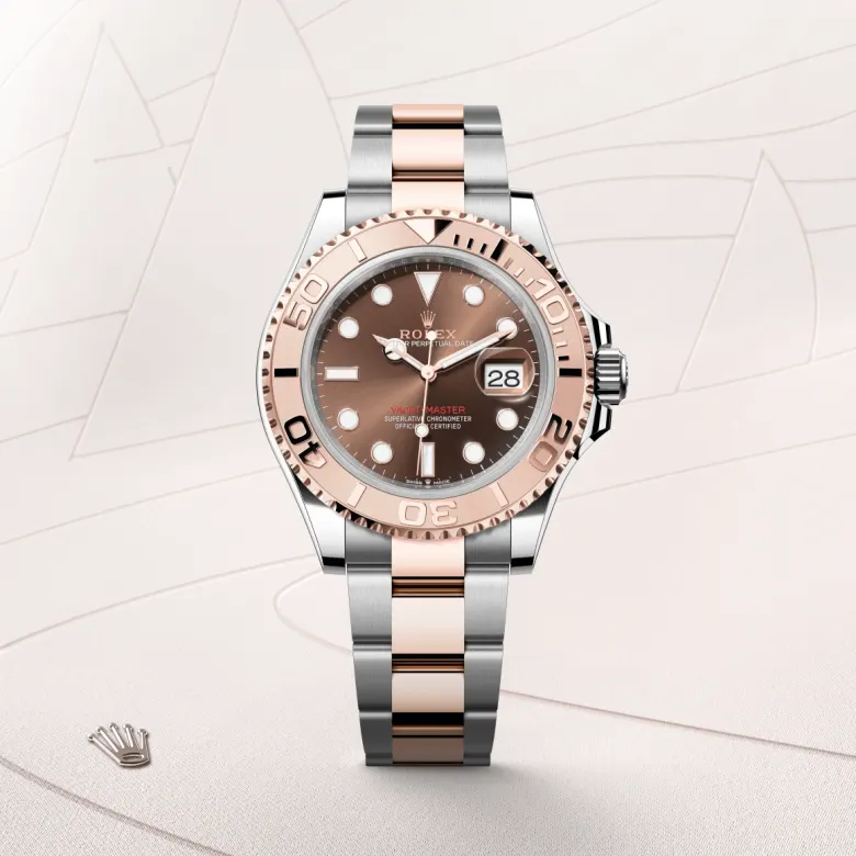 Rolex Yacht-Master in Everose Rolesor - combination of Oystersteel and Everose gold, m126621-0001 - Srichai Watch