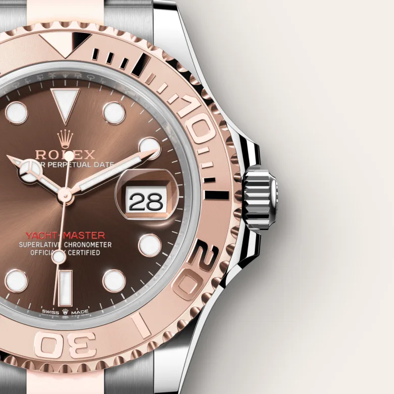 Rolex Yacht-Master in Everose Rolesor - combination of Oystersteel and Everose gold, m126621-0001 - Srichai Watch