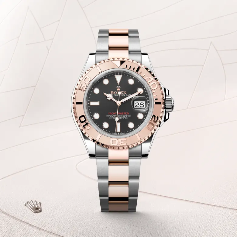 Rolex Yacht-Master in Everose Rolesor - combination of Oystersteel and Everose gold, M126621-0002 - Srichai Watch