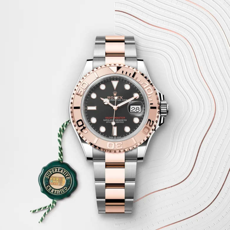 Rolex Yacht-Master in Everose Rolesor - combination of Oystersteel and Everose gold, M126621-0002 - Srichai Watch