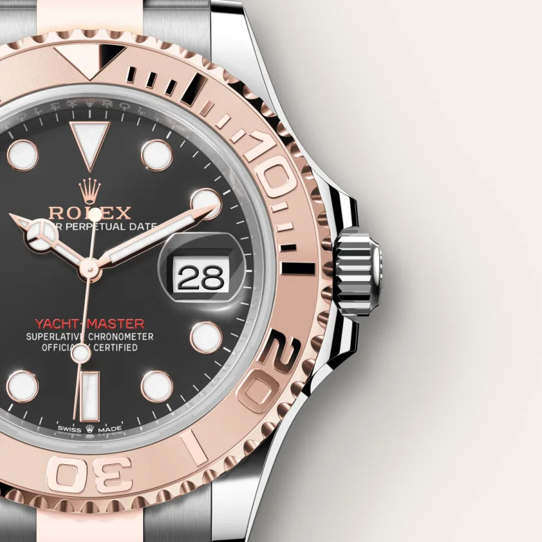 Rolex Yacht-Master in Everose Rolesor - combination of Oystersteel and Everose gold, M126621-0002 - Srichai Watch