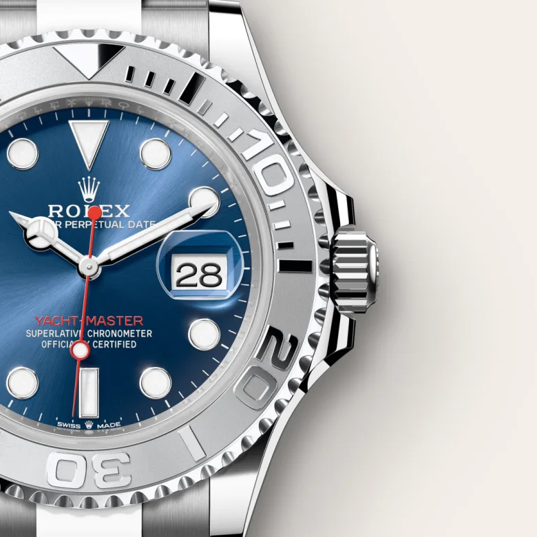 Rolex Yacht-Master in Rolesium - combination of Oystersteel and platinum, m126622-0002 - Srichai Watch