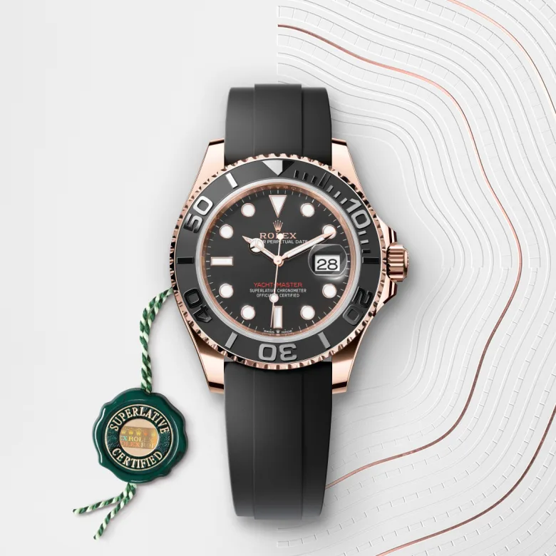 Rolex Yacht-Master in 18 ct Everose gold, M126655-0002 - Srichai Watch