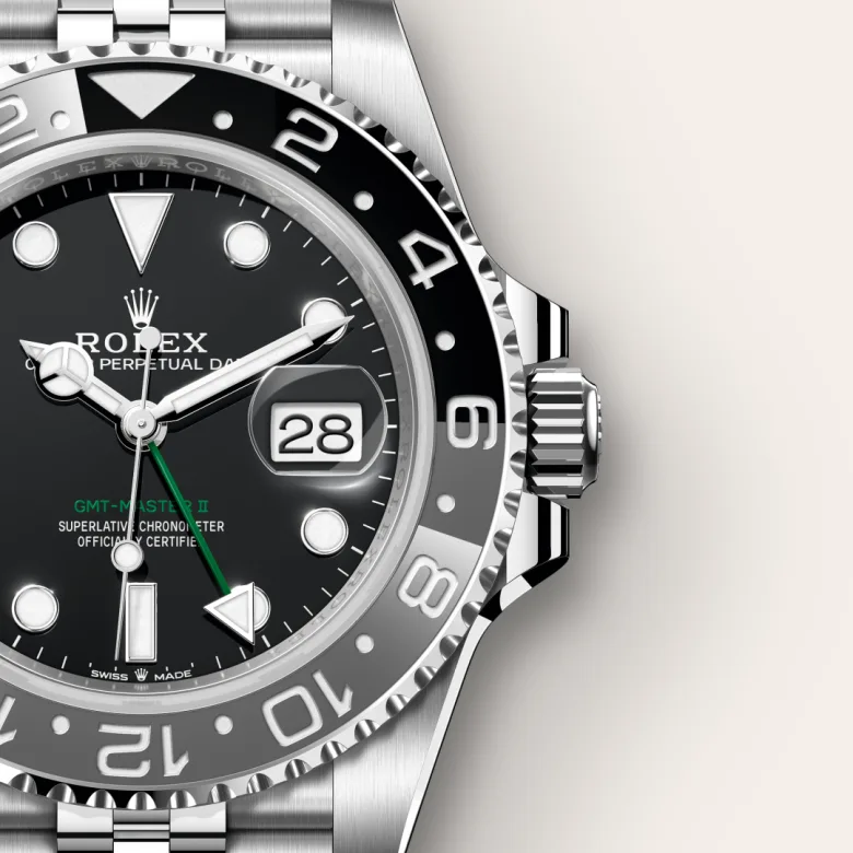 Rolex GMT-Master II in Oystersteel, M126710GRNR-0003 - Srichai Watch