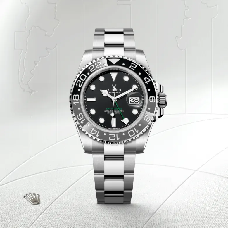 Rolex GMT-Master II in Oystersteel, m126710grnr-0004 - Srichai Watch