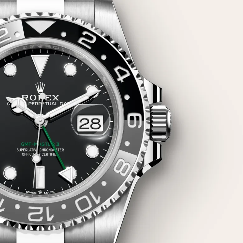 Rolex GMT-Master II in Oystersteel, m126710grnr-0004 - Srichai Watch