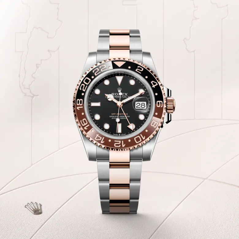 Rolex GMT-Master II in Everose Rolesor - combination of Oystersteel and Everose gold, M126711CHNR-0002 - Srichai Watch